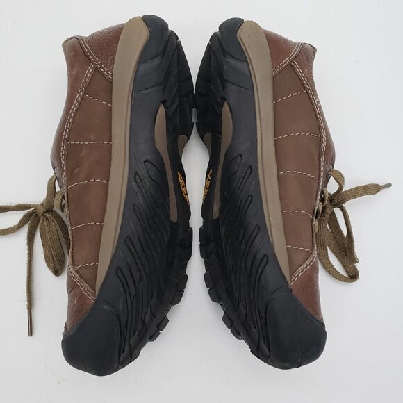 KEEN Presidio Women's Size US 7.5 EU 38 Brown Leather Shoes - Picture 7 of 8
